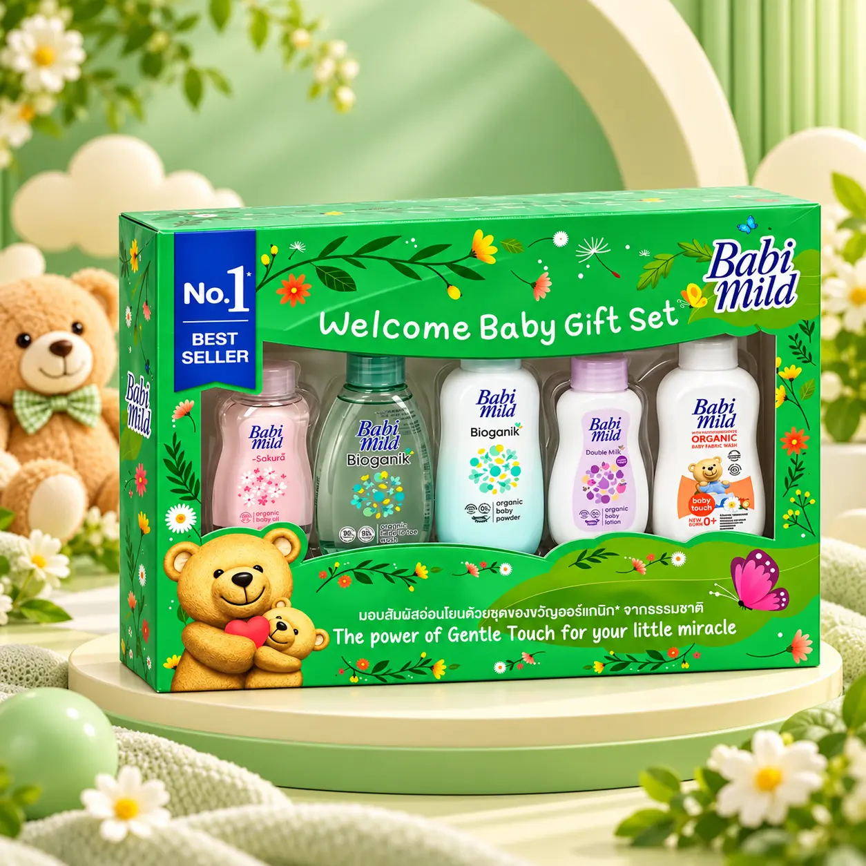 Babi Mild Welcome Baby Gift Set - Organic Bioganik